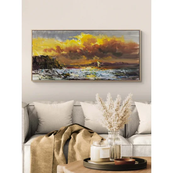 Rüzgârın Dinlendiği Yer Yağlı Boya Tablosu