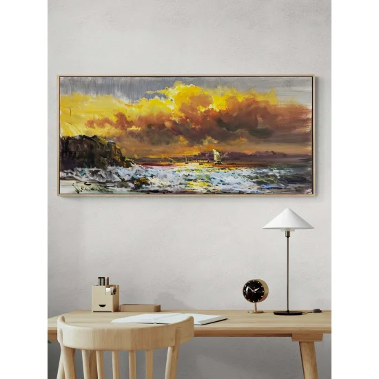 Rüzgârın Dinlendiği Yer Yağlı Boya Tablosu