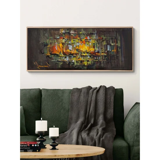 Duvarların Hafızası Yağlı Boya Tablosu