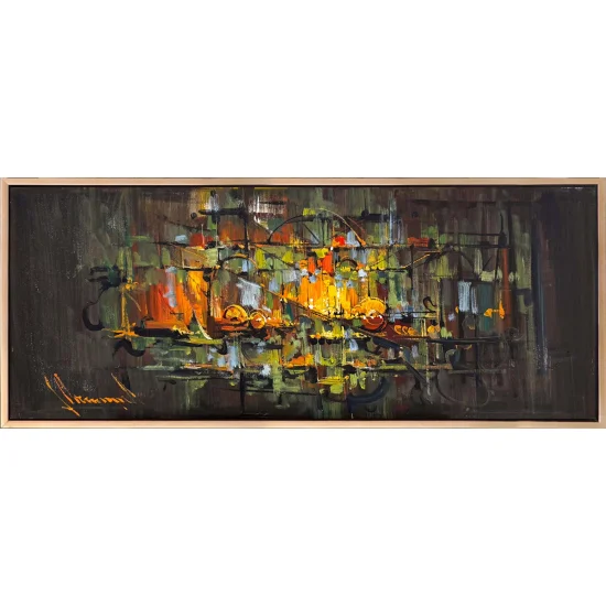 Duvarların Hafızası Yağlı Boya Tablosu