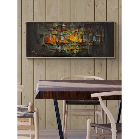 Duvarların Hafızası Yağlı Boya Tablosu