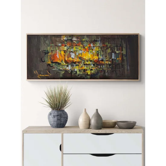 Duvarların Hafızası Yağlı Boya Tablosu