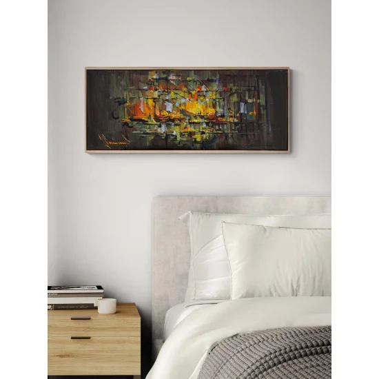 Duvarların Hafızası Yağlı Boya Tablosu