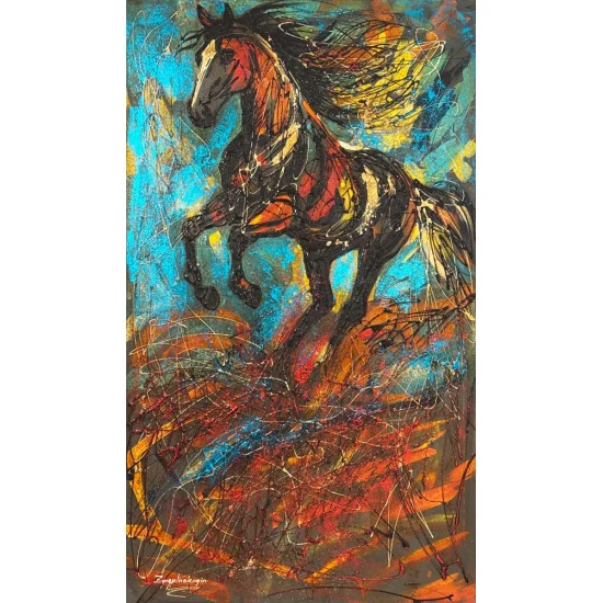 Pulse of Freedom Oil Painting
