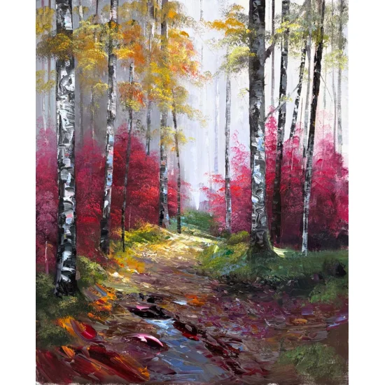The Whisper of Autumn Oil Painting