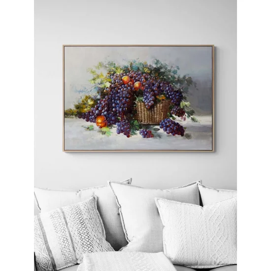 Üzüm Hasadı Yağlı Boya Tablosu