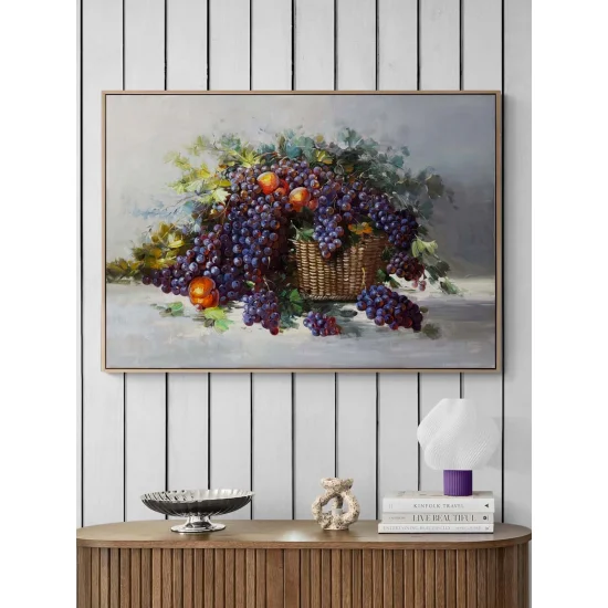 Üzüm Hasadı Yağlı Boya Tablosu