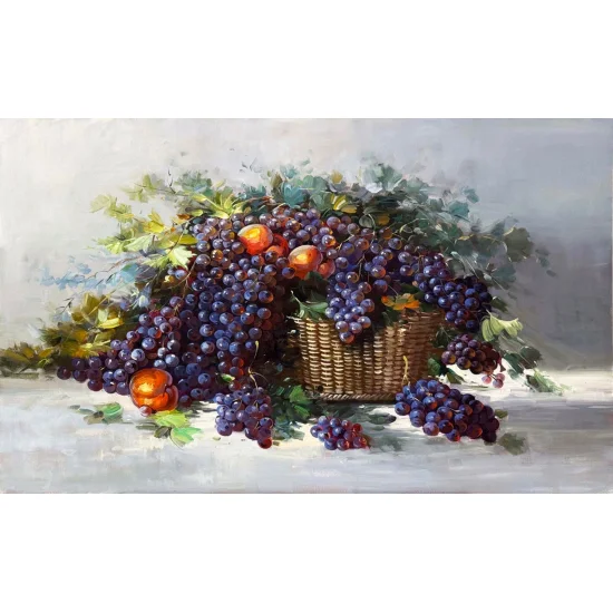 Üzüm Hasadı Yağlı Boya Tablosu