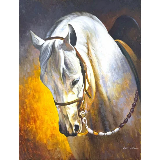 In the Footsteps of the Legend Oil Painting