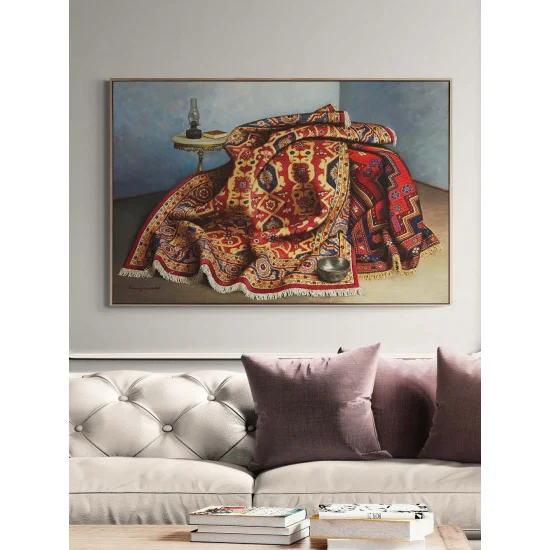 Kilimin Hatırası Yağlı Boya Tablosu