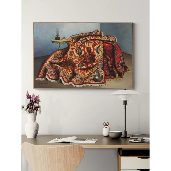 Kilimin Hatırası Yağlı Boya Tablosu