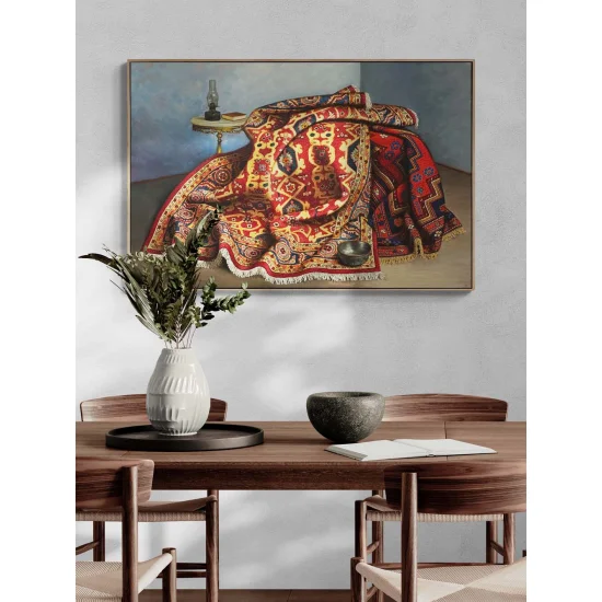 Kilimin Hatırası Yağlı Boya Tablosu