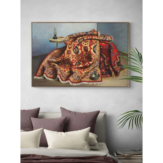 Kilimin Hatırası Yağlı Boya Tablosu