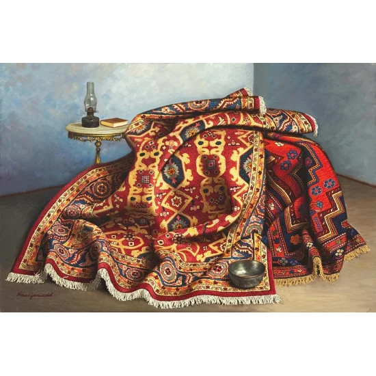 Kilimin Hatırası Yağlı Boya Tablosu