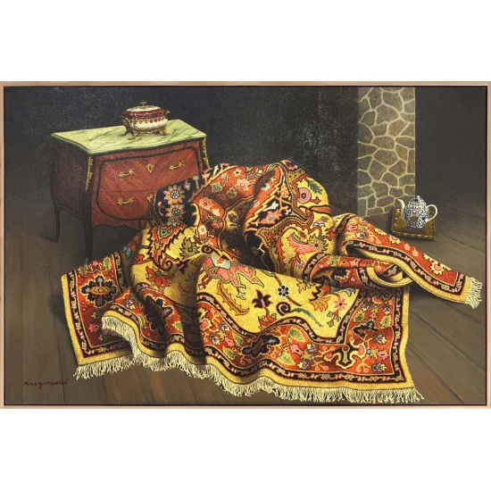 Kadim Desenler Yağlı Boya Tablosu