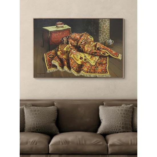 Kadim Desenler Yağlı Boya Tablosu