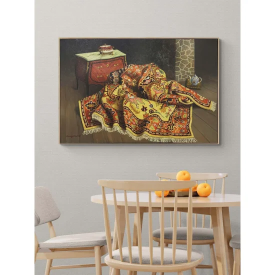 Kadim Desenler Yağlı Boya Tablosu