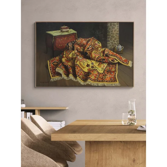 Kadim Desenler Yağlı Boya Tablosu