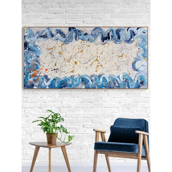 Göğe Yazılan Yağlı Boya Tablosu