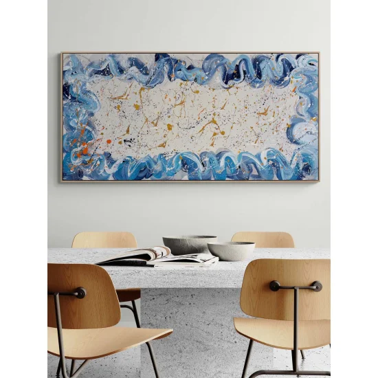 Göğe Yazılan Yağlı Boya Tablosu