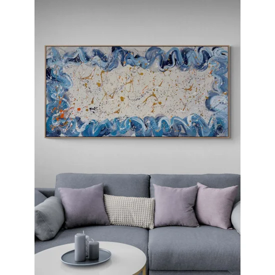 Göğe Yazılan Yağlı Boya Tablosu