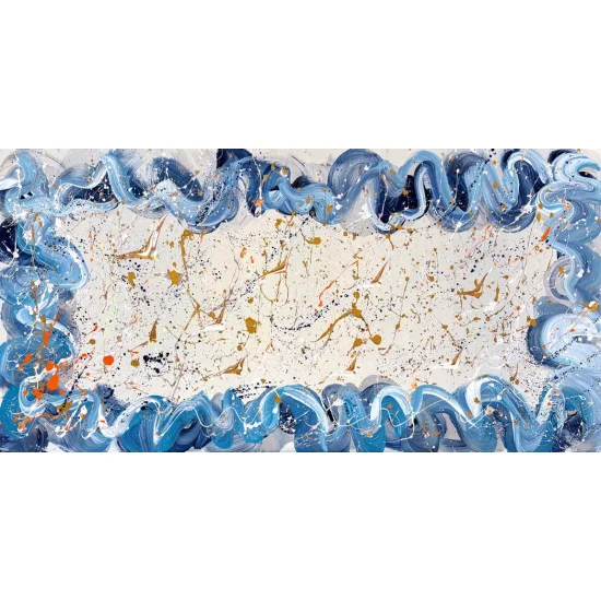 Göğe Yazılan Yağlı Boya Tablosu