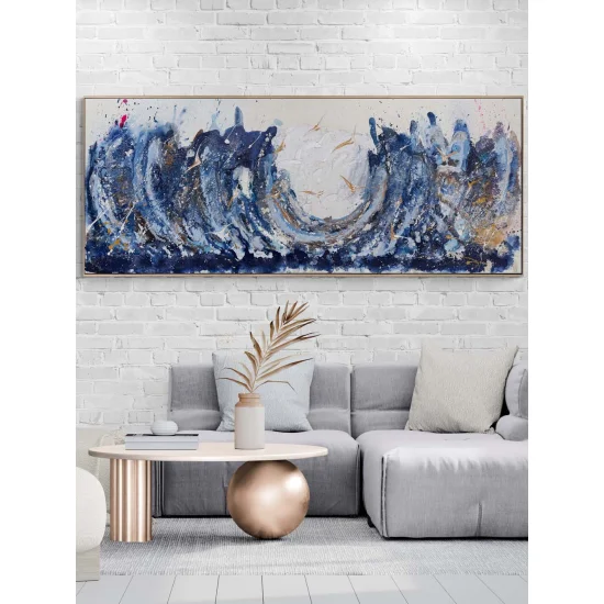 Formda Kuş Yağlı Boya Tablosu