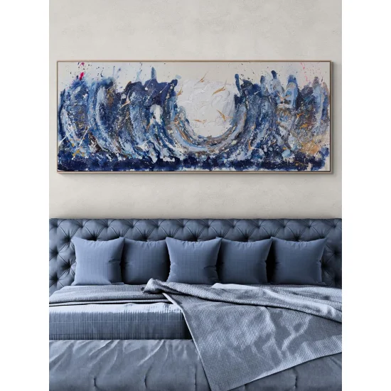 Formda Kuş Yağlı Boya Tablosu