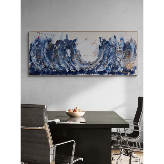 Formda Kuş Yağlı Boya Tablosu