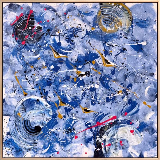 Abstract Freedom Oil Painting