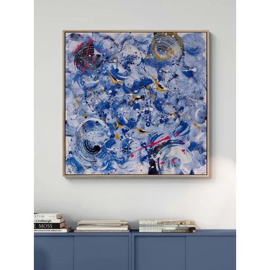 Abstract Freedom Oil Painting