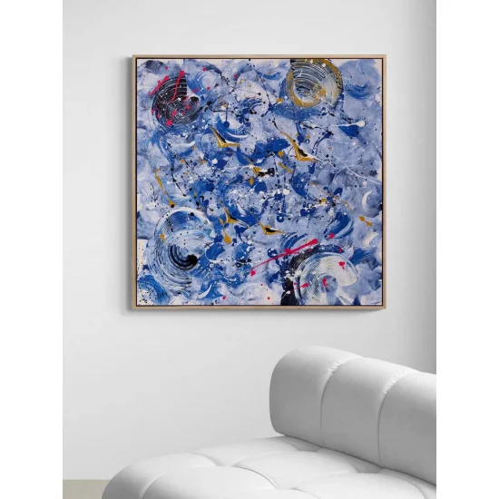 Abstract Freedom Oil Painting