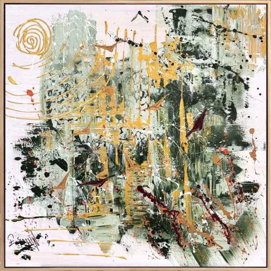 Rhythmic Wings Oil Painting