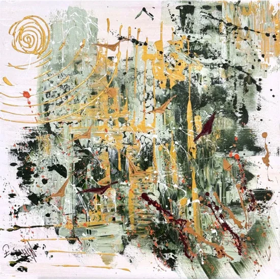 Rhythmic Wings Oil Painting