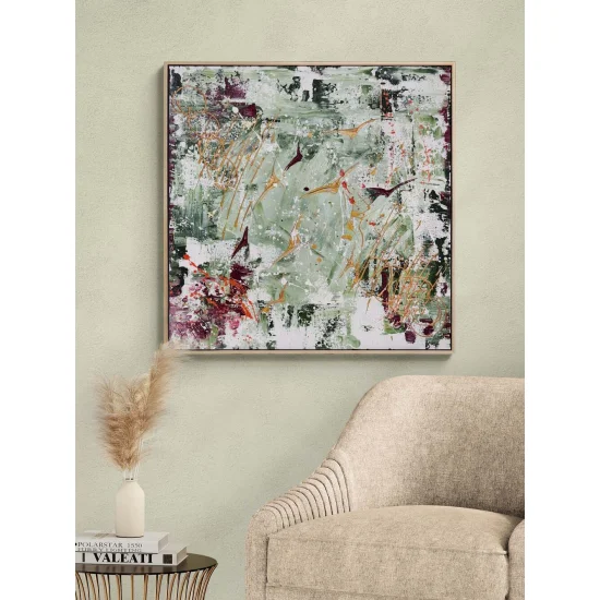 Birds in Line Oil Painting