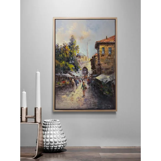 Istanbul in Times Past Oil Painting