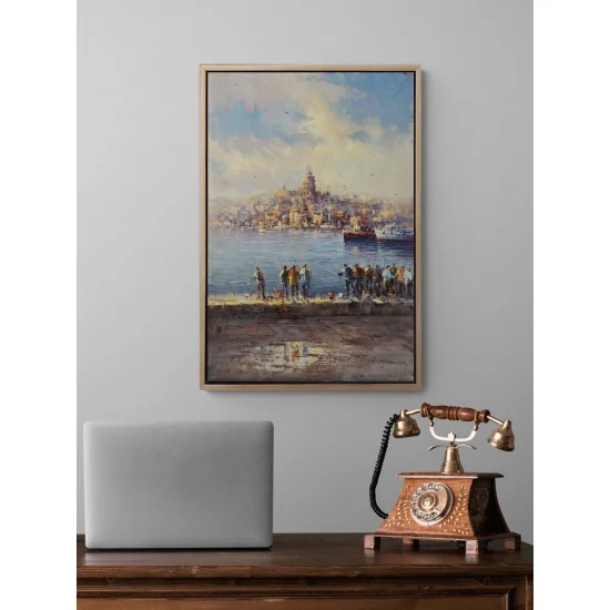 From the Bosphorus to Galata Oil Painting