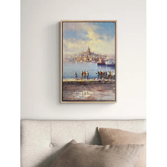 From the Bosphorus to Galata Oil Painting