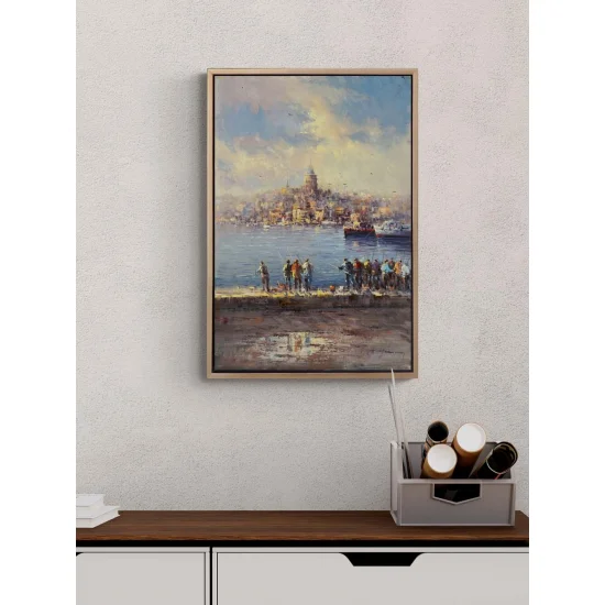 From the Bosphorus to Galata Oil Painting