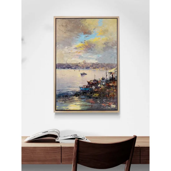 The Bosphorus in Silence Oil Painting