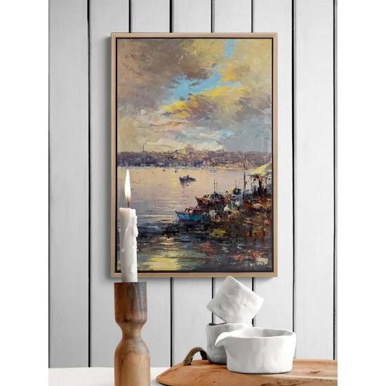 The Bosphorus in Silence Oil Painting
