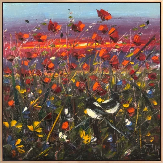 Before Evening in the Countryside Oil Painting