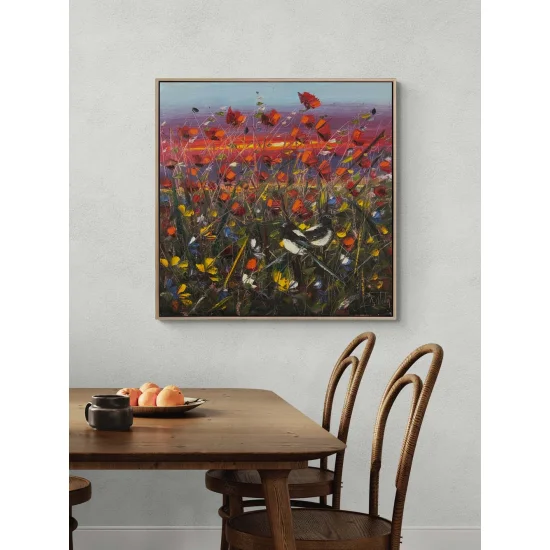 Before Evening in the Countryside Oil Painting