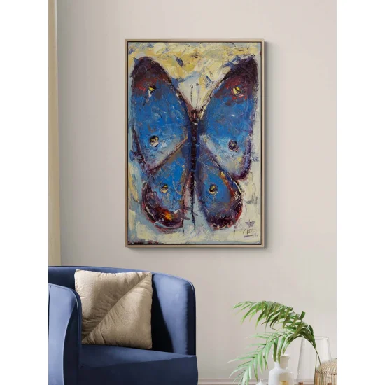 Kelebekli Rüyalar Yağlı Boya Tablosu