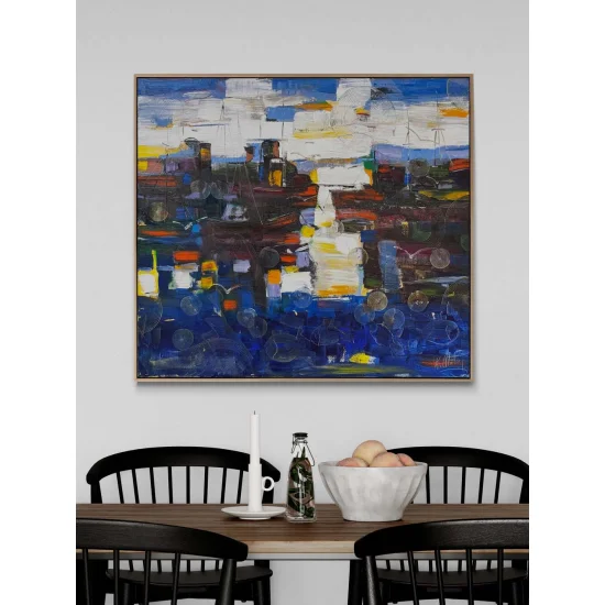 Hatıra Bulutu Yağlı Boya Tablosu