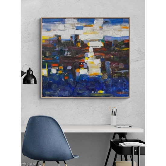 Hatıra Bulutu Yağlı Boya Tablosu