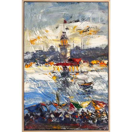 The Maiden’s Tower with Memories Oil Painting