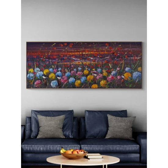 Flowers Gazing at the Sky Oil Painting