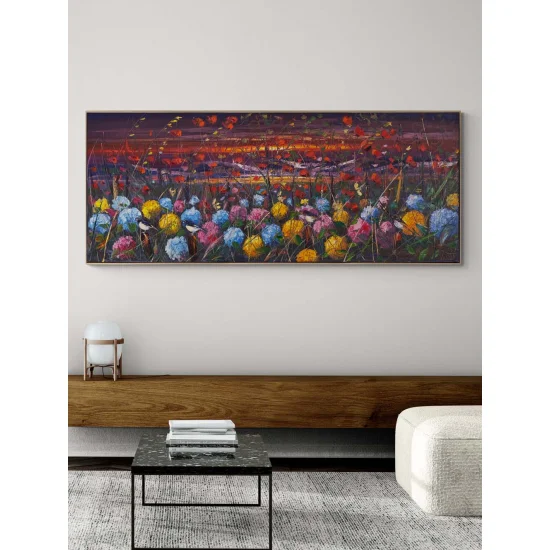 Flowers Gazing at the Sky Oil Painting