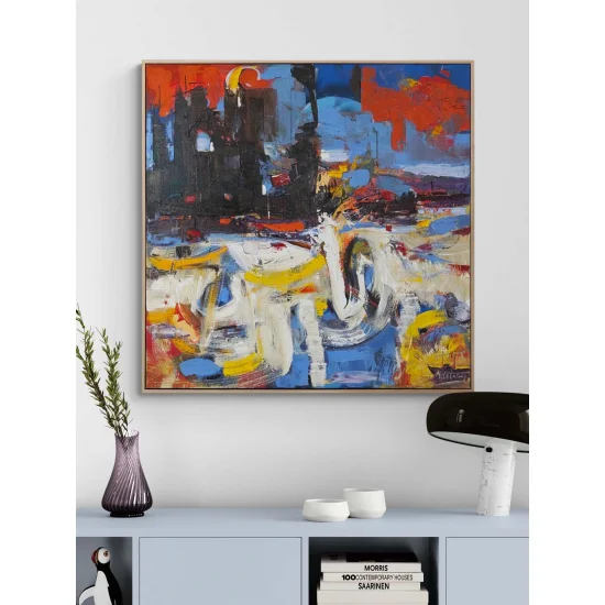 Waiting Colors Oil Painting